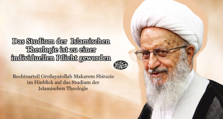 Islamische Theologie: Rechtsurteil Großayatollah Makarem Shirazis