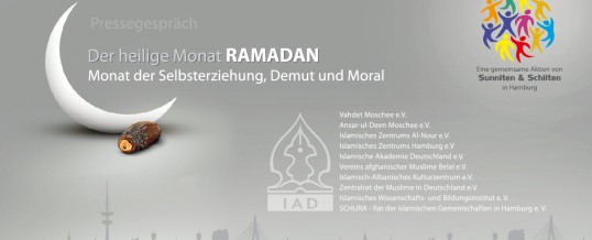 Pressegespräch zum heiligen Monat Ramadhan in Hamburg